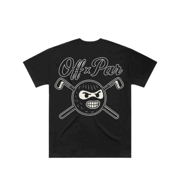 Golf Heist Tee Black